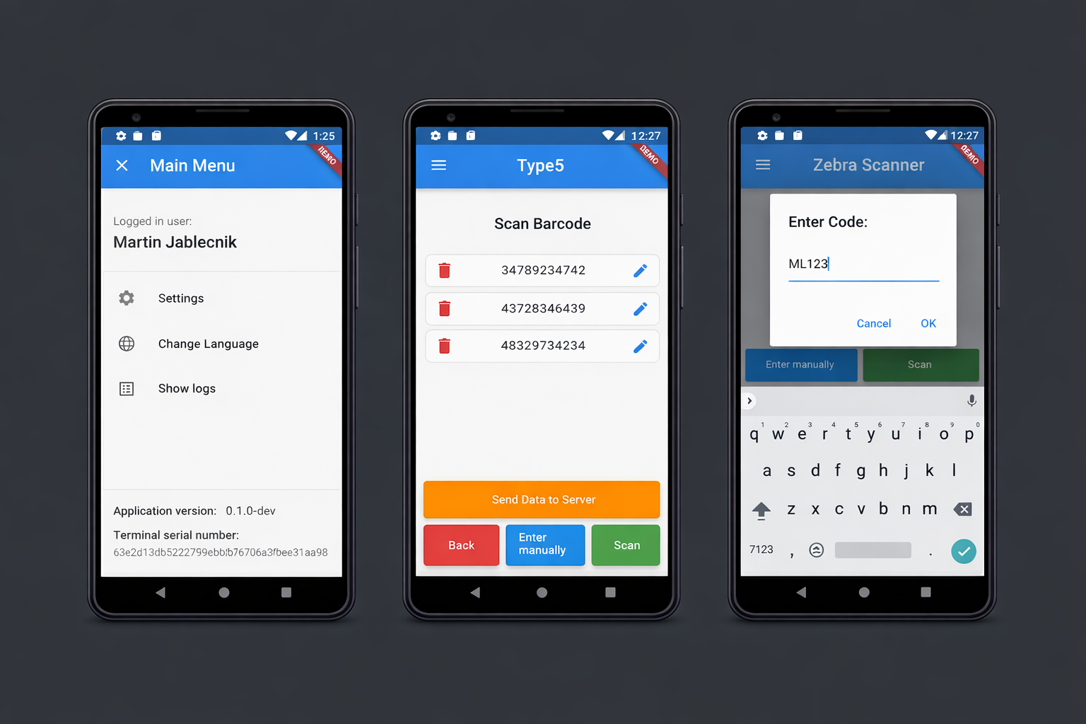 Warehouse Scanner App